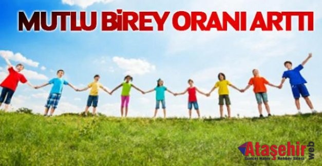 Mutlu olduğunu beyan eden bireylerin oranı %56,6 oldu