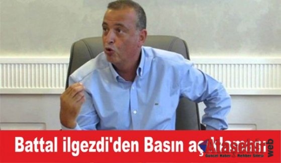 Battal ilgezdi'den basın açıklaması