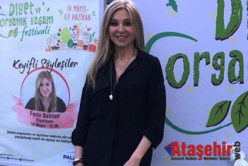 Palladium Ataşehir'de Diyet ve Organik Yaşam Festivali başladı.