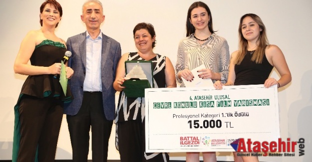 Ataşehir'de  Çevreci Filmler Ödüllendirildi