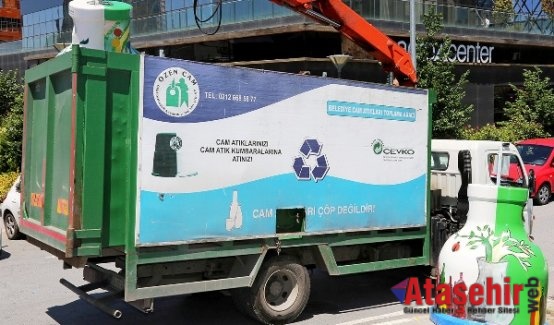 Cam kumbaralar Ataşehir sokaklarını renklendiriyor