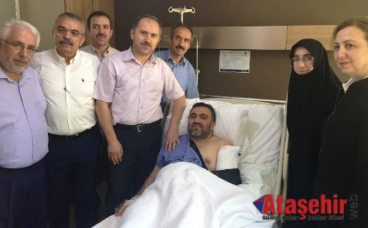 Ataşehir Kaymakamı Zafer KARAMEHMETOĞLU Darbe hazilerini ziyaret etti