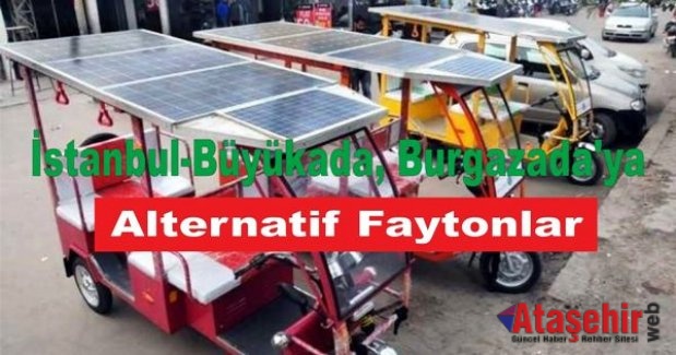 İstanbul-Büyükada, Burgazada'ya Alternatif Faytonlar