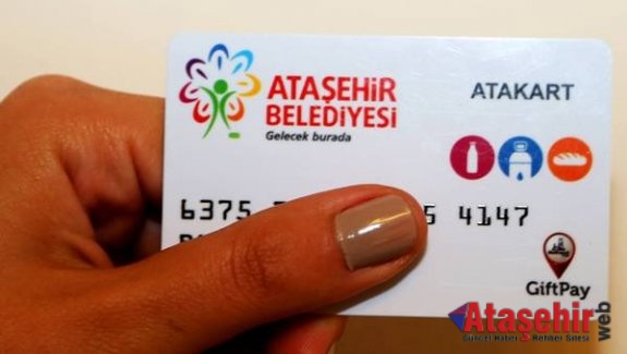 Ataşehir Belediyesin'den Yeni Hizmet ATAKART