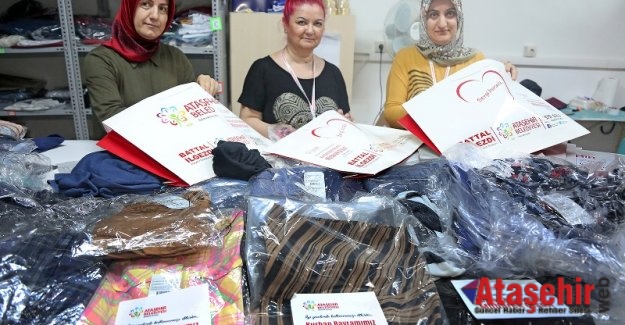 Ataşehirde Çocuklar Yeni giysilerle bayram sevincini yaşayacaklar