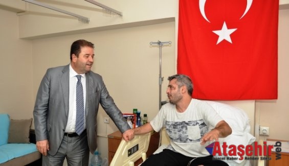 Başkan Ali Kılıç’tan 15 Temmuz gazisine ziyaret