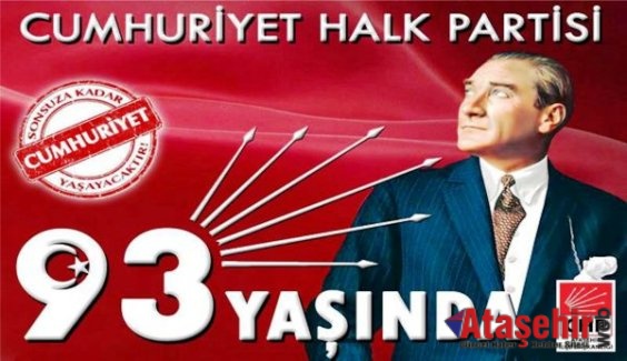 CHP 93 yaşında