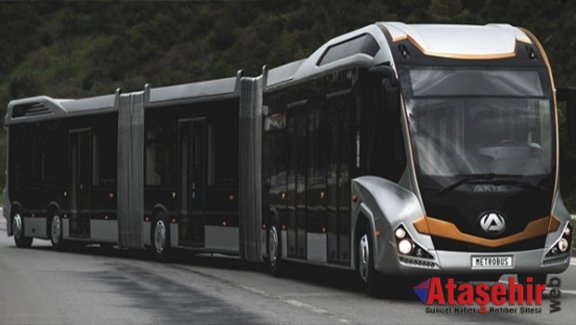 İstanbul'a 290 kişilik metrobüs