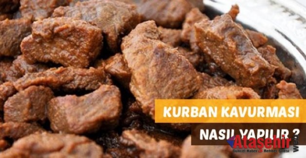 Kurban Eti Kavurma Tarifi