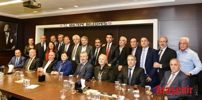 Maltepeli muhtarlardan Başkan Kılıç’a ziyaret