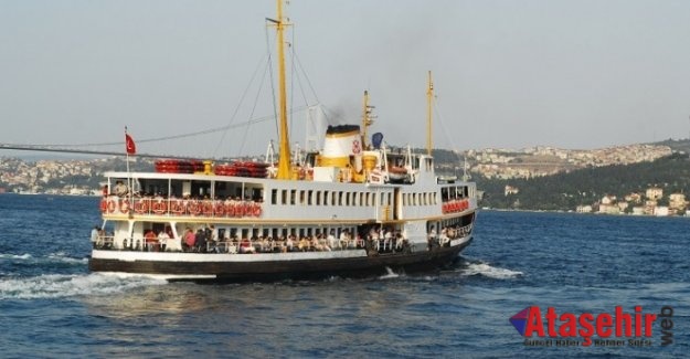Şehir Hatları vapurlarında müzik sesi ile yolculuk