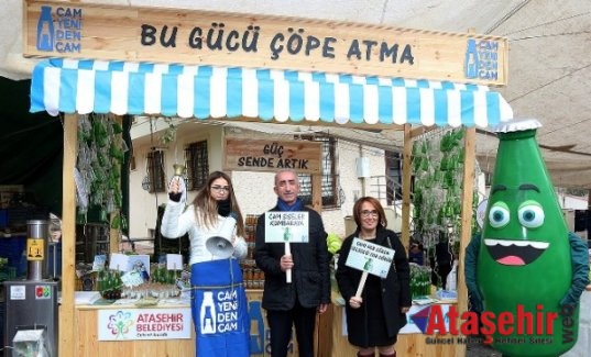 ATAŞEHİR’DE “CAM YENİDEN CAM”