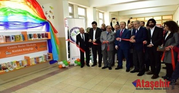Ataşehir'de 21 bin öğrenci "kitap koridoru"na kavuşuyor