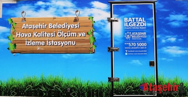 Ataşehir'in Havası İzleniyor