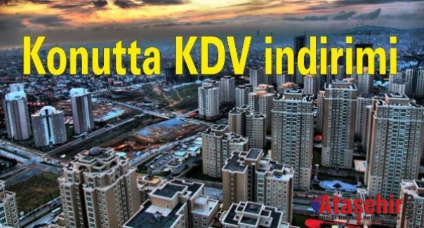 Konutta KDV indirimi