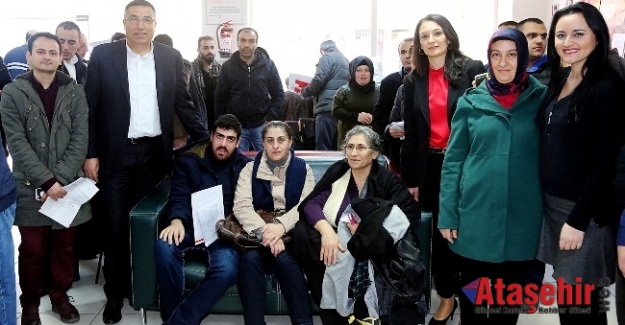 ATAŞEHİR'DE  ENGELLİ VATANDAŞLARA İSTİHDAM