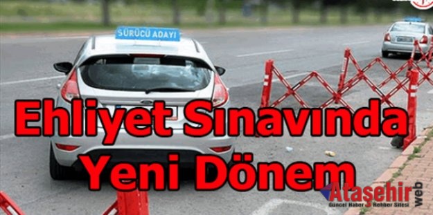 Ehliyet sınavlarına yeni düzenlemeler getirildi