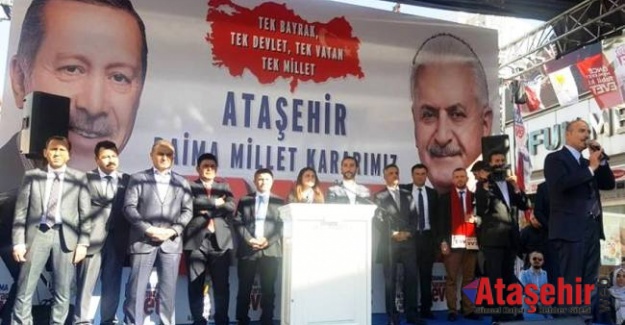 İçişleri Bakanı Soylu Ataşehirlilerle buluştu