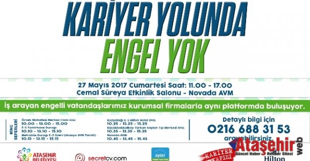 ATAŞEHİR'DE KARİYER YOLUNDA ENGEL KALKIYOR
