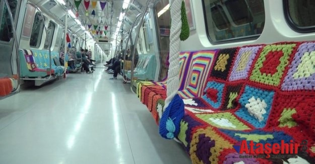 İstanbul'da  Metrolara anne eli değdi