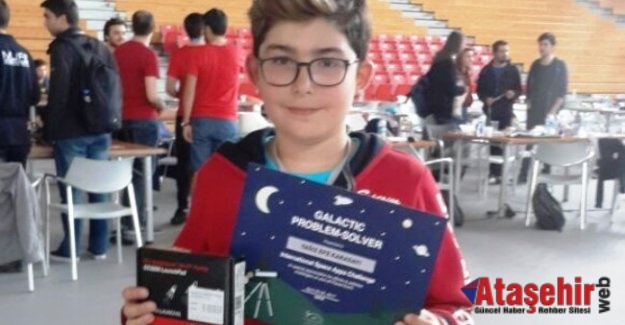 YAĞIZ EFE KARADAYI NASA SPACE APP CHALLENGE YARIŞMASINDA BİRİNCİ OLDU!
