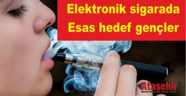 Elektronik sigarada esas hedef gençler