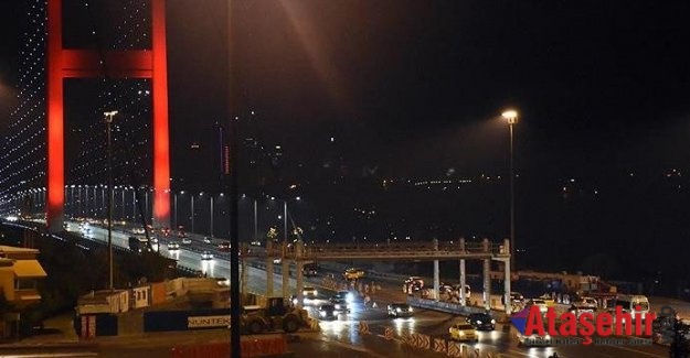 15 TEMMUZ ŞEHİTLER KÖPRÜSÜ'NDEKİ ÇALIŞMALAR SONA ERDİ