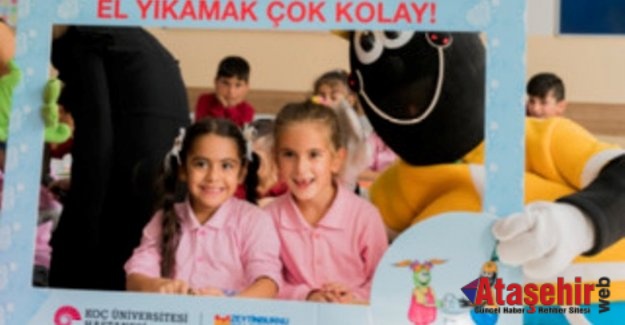 ÇOCUKLARA EL YIKAMA ALIŞKANLIĞI AŞILANDI