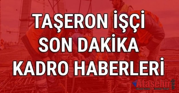 Taşeron kadro düzenlemesi Meclis'e geliyor