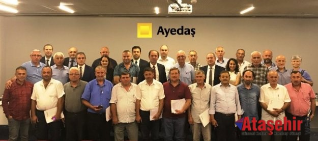 AYEDAŞ MUHTARLARLA BULUŞTU