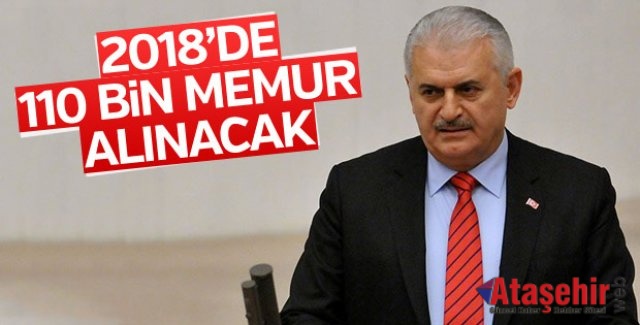 110 BİN YENİ MEMUR ALINACAK