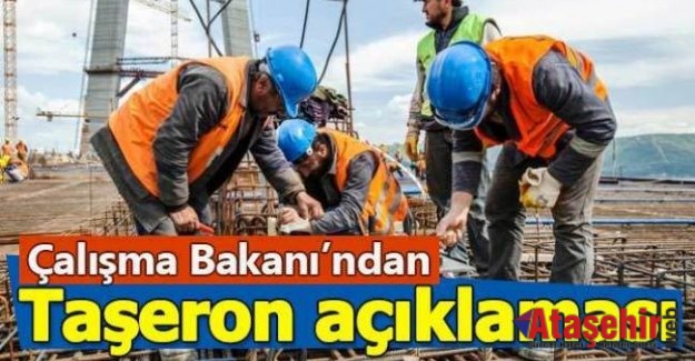 Bakan Sarıeroğlu'ndan Taşeron Açıklaması
