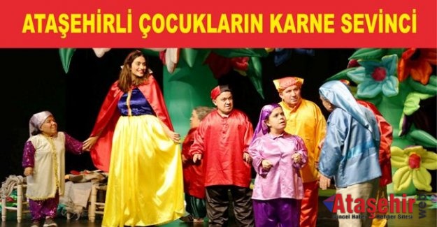 ATAŞEHİRLİ ÇOCUKLAR KARNE SEVİNCİNİ DOYASIYA YAŞIYORLAR