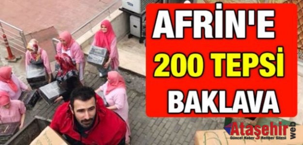 Ataşehir'den Kınalı Kuzulara “Baklava”