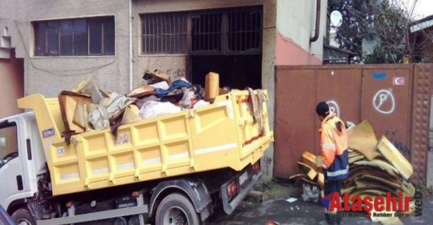 Dükkanı yanan esnafa Ataşehir Belediyesi’nden destek