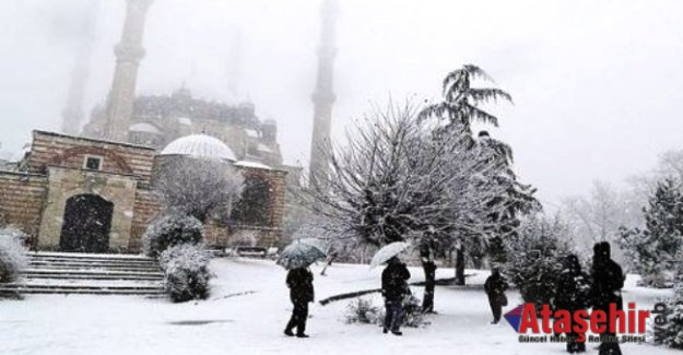 Edirne'de Okullar Tatil Edildi