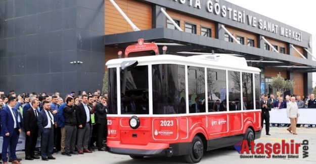 İBB'NİN SÜRÜCÜSÜZ VE ELEKTRİKLİ ARACI TANITILDI