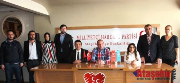 MHP Ataşehir, Yerel Basınla Buluştu