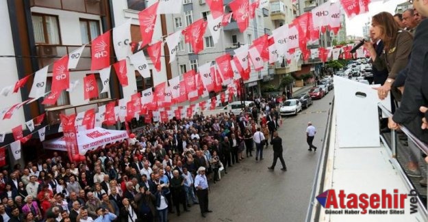 Ataşehir'de CHP İçerenköy Seçim Bürosu açıldı