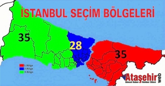 İstanbul seçim bölgeleri