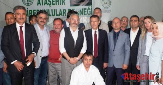 GİRESUNLULAR DERNEĞİ BAKAN CANİKLİ’Yİ AĞIRLADI