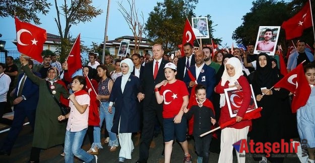 '15 TEMMUZ' YÜRÜYÜŞÜNE DAVET