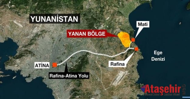 Yunanistan'daki yangın faciasının sebebi belli oldu