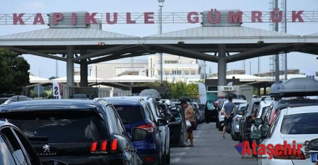 Kapıkule'de Gurbetçi kuyruğu