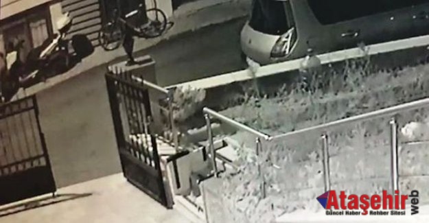 Motosiklet hırsızlığı kameraya takıldı