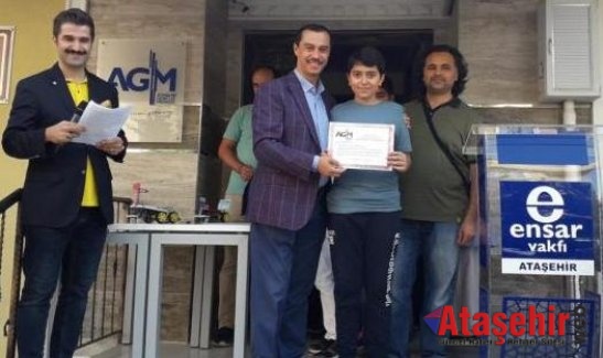 Robotik Kodlama Mezunları Sertifikalarını aldı