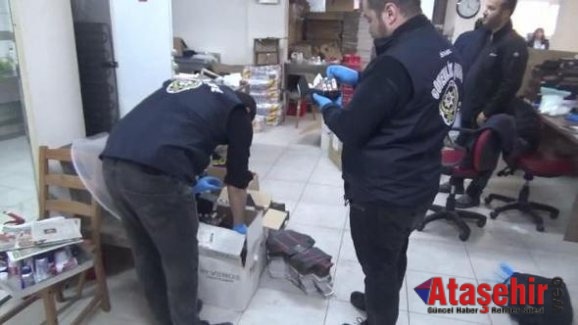 Ataşehir'de Sahte İlaç operasyonu
