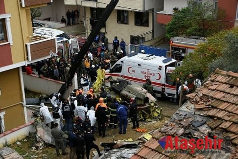 Askeri helikopter düştü: 4 asker şehit oldu.