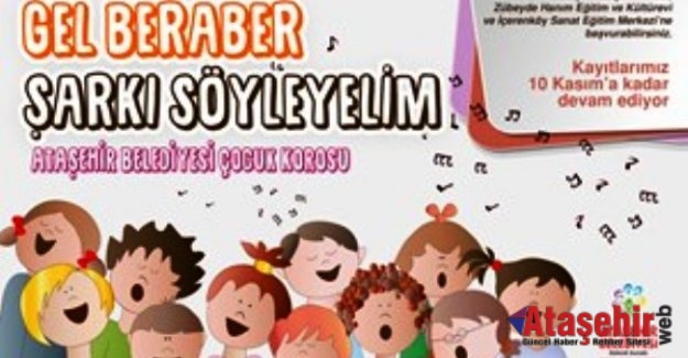 GEL BERABER ŞARKI SÖYLEYELİM