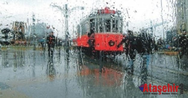 İstanbul geneli hafta sonuna kadar yağışlı